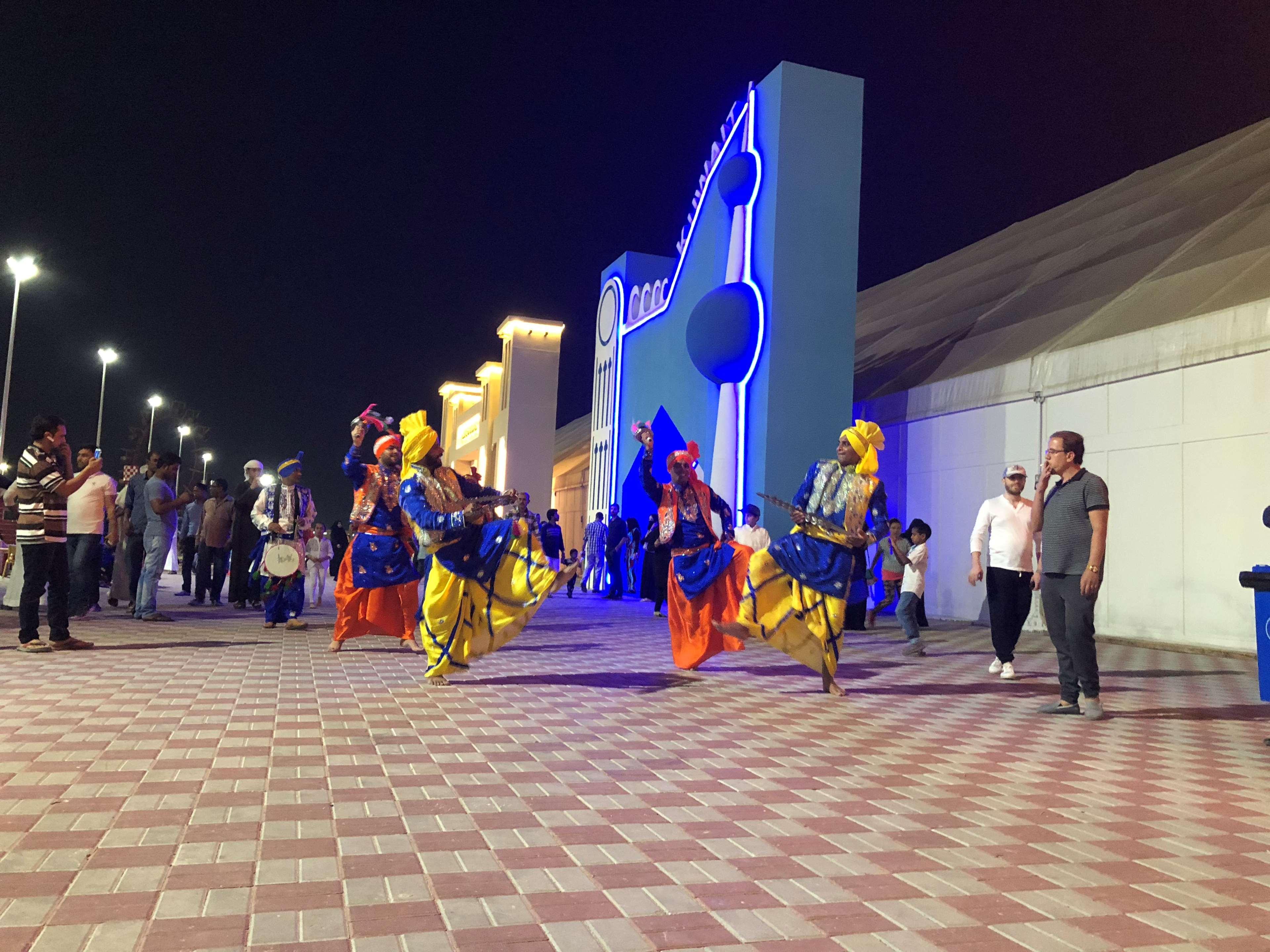 Radisson Blu Hotel, Ajman Eksteriør bilde Bhangra dancers at the Global Village